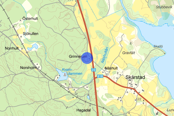 Grinnerum 15 oktober 20.59, Trafikolycka, Vimmerby