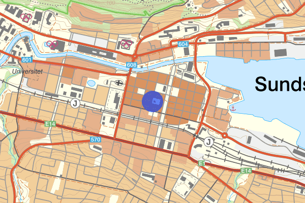 Torggatan 16 oktober 17.53, Trafikolycka, Sundsvall