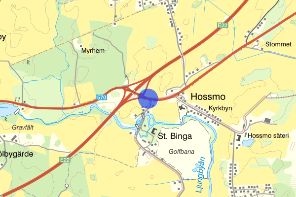 Hossmo E22 17 oktober 02.29, Rattfylleri, Mönsterås