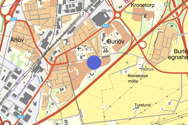 Elisetorpsvägen 18 oktober 14.57, Brand, Burlöv