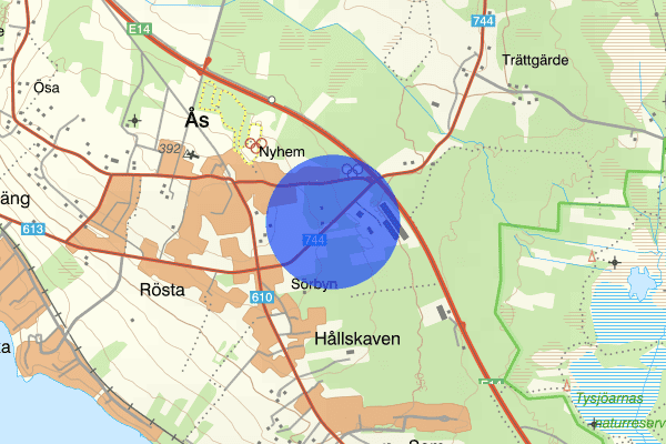 Åskottsvägen 19 oktober 06.52, Trafikolycka, Krokom