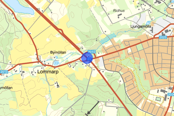 Trafikplats Lommarp 19 oktober 23.27, Rattfylleri, Hässleholm