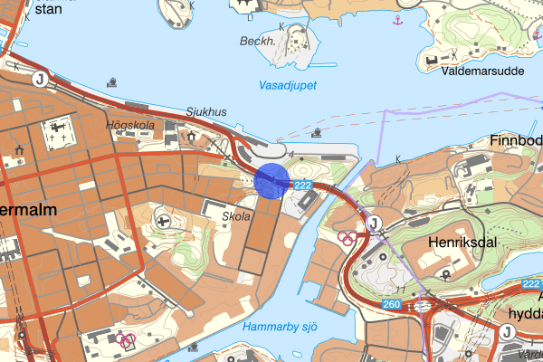 Folkungagatan 19 oktober 23.51, Olovlig körning, Stockholm