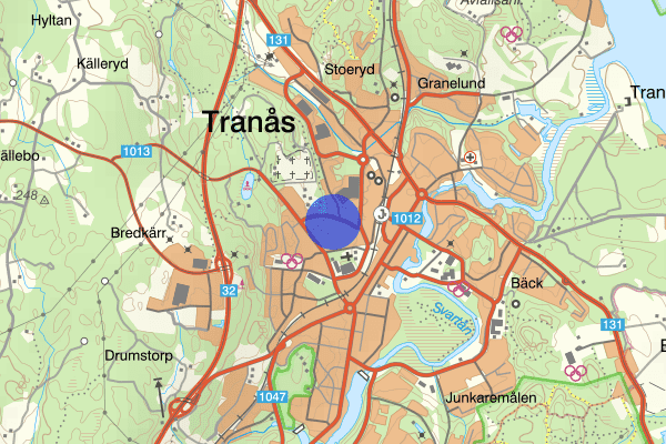 Ringvägen 20 oktober 19.14, Brand, Tranås