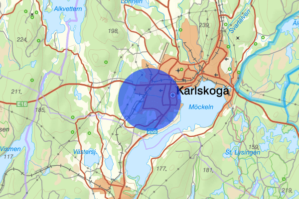 Stråningstorp 21 oktober 07.13, Sammanfattning natt, Örebro län