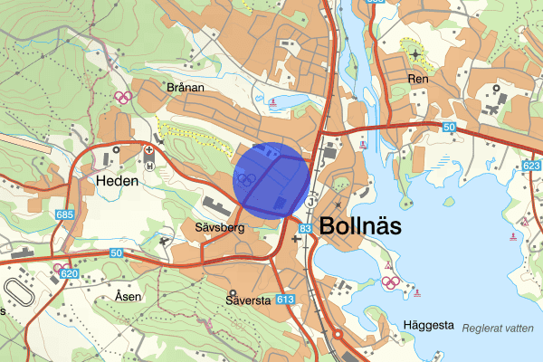 Björkhamregatan 21 oktober 06.26, Trafikolycka, Bollnäs