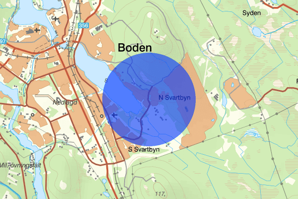 Norra Svartbyn 21 oktober 11.28, Arbetsplatsolycka, Boden