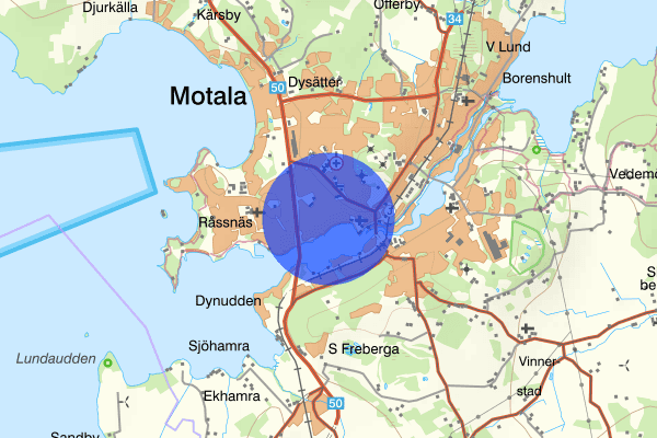 Gamla Stan 22 oktober 19.54, Brand, Motala