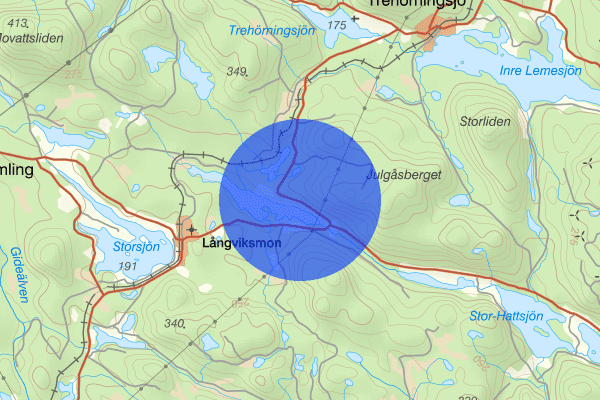 Långvattnet 23 oktober 07.16, Trafikolycka, vilt, Örnsköldsvik