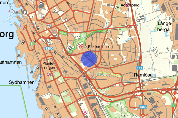 Elinebergsvägen 23 oktober 12.29, Trafikolycka, Helsingborg