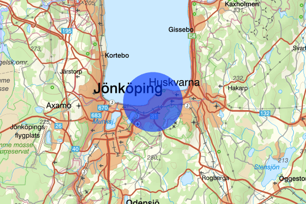 Rosenlund 24 oktober 12.09, Arbetsplatsolycka, Jönköping
