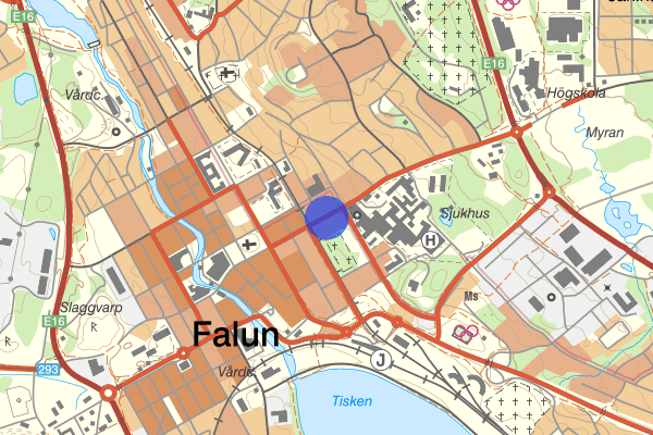 Svärdsjögatan 24 oktober 13.10, Trafikolycka, Falun