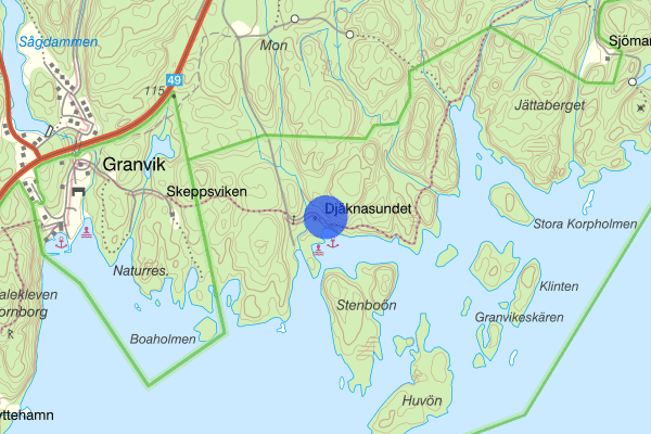 Djäknesundet 24 oktober 14.00, Försvunnen person, Karlsborg