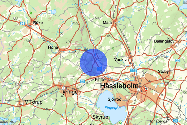 24 24 oktober 15.27, Rattfylleri, Hässleholm