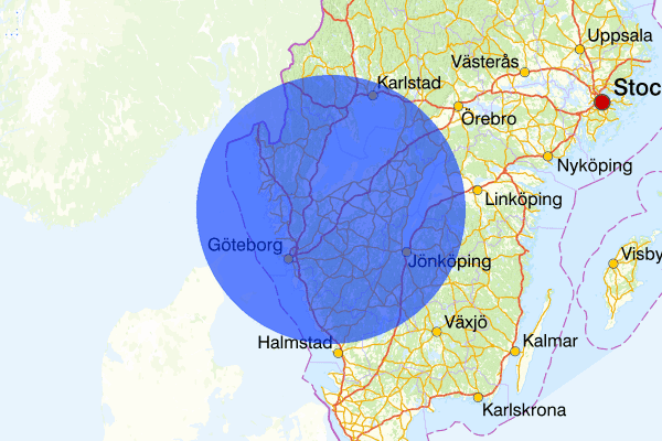Västra Götalands län 25 oktober 14.45, Trafikolycka, Skara