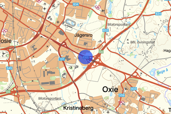 Ystadvägen 26 oktober 22.44, Rattfylleri, Malmö