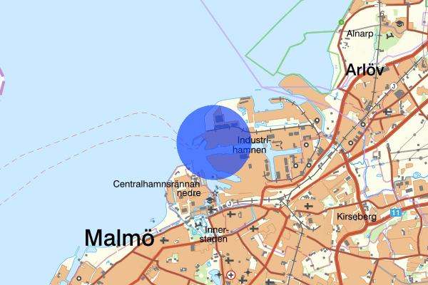 Norra Hamnen 25 oktober 23.59, Inbrott, Malmö