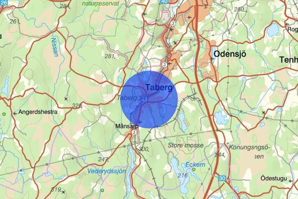 Taberg 26 oktober 13.47, Explosion, Jönköping