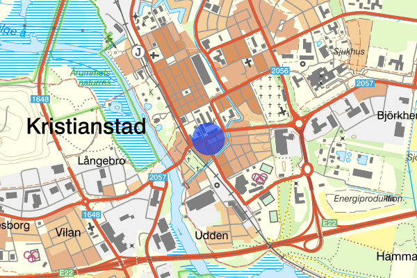 Södra Boulevarden 26 oktober 15.14, Trafikolycka, Kristianstad