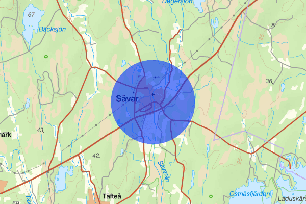 Sävar 26 oktober 18.34, Trafikkontroll, Umeå