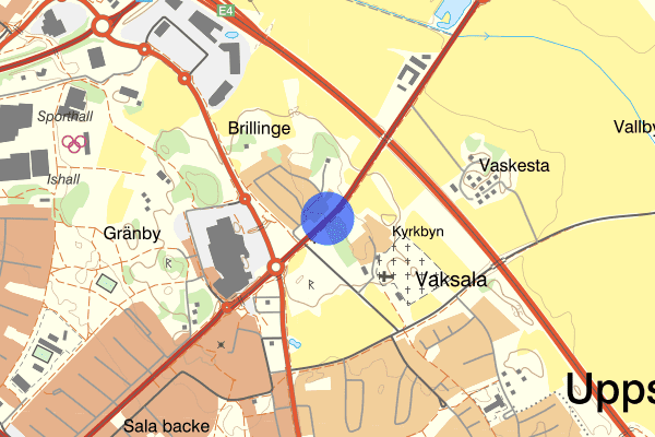 Vaksalagatan 26 oktober 18.20, Trafikolycka, Uppsala