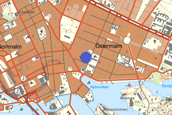 Nybrogatan 28 oktober 15.28, Stöld, försök, Stockholm