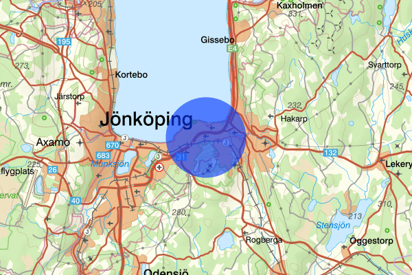 Österängen 28 oktober 19.19, Rån, Jönköping