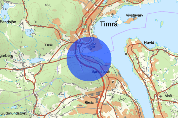Skönvik 29 oktober 12.31, Arbetsplatsolycka, Sundsvall