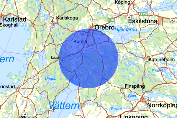  30 oktober 07.00, Sammanfattning natt, Örebro län