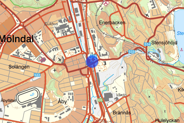 Mölndal 30 oktober 09.19, Trafikolycka, Mölndal