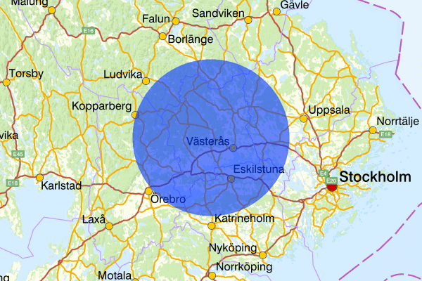 Västmanlands län 30 oktober 09.42, Rattfylleri, Skinnskatteberg
