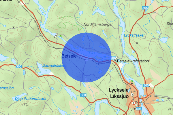 Betsele 30 oktober 17.27, Trafikolycka, Lycksele