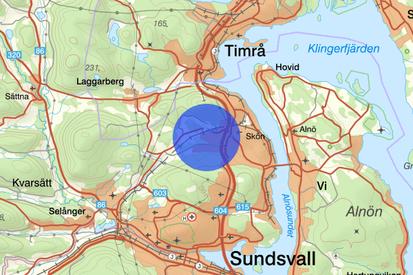 Birsta 31 oktober 10.41, Trafikolycka, smitning från, Sundsvall