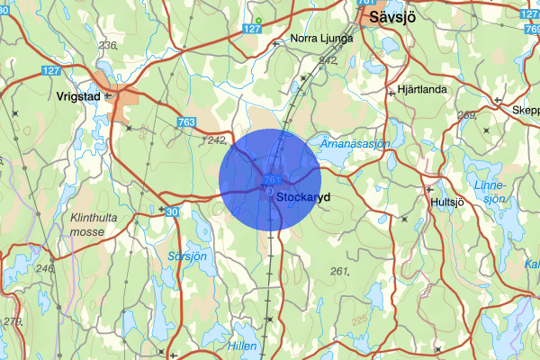 Stockaryd 15 mars 16:05, Trafikolycka, singel, Sävsjö