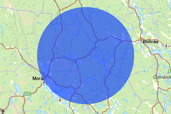 22 mars 08:56, Trafikolycka, Rättvik