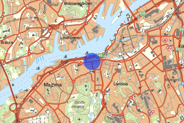Första Långgatan 22 mars 17:43, Trafikolycka, Göteborg