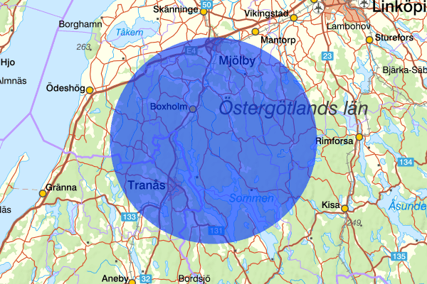 23 oktober 12:40, Mord/dråp, Östergötlands län