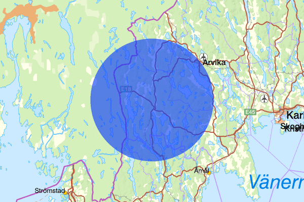 19 april 19:03, Trafikolycka, Årjäng