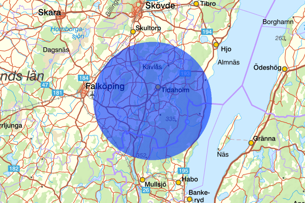 21 april 12:12, Brand, Tidaholm