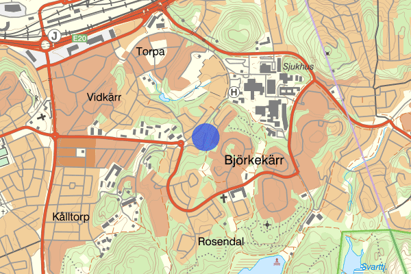 Bovallstrandsgatan 20 maj 20:00, Knivlagen, Göteborg