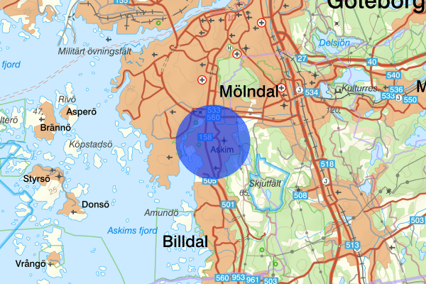 Askim 25 maj 14:16, Brand, Göteborg