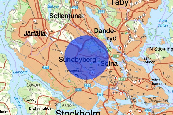 01 juni 02:39, Mord/dråp, försök, Sundbyberg