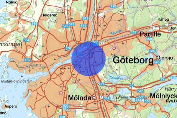 Gårda 11 juni 13:20, Trafikolycka, Göteborg