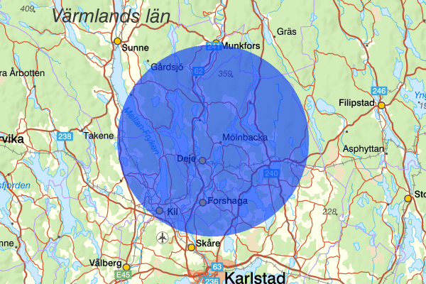 13 juni 10:54, Trafikolycka, Forshaga