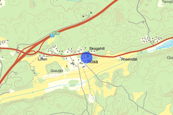 Rösa 20 juni 14:22, Trafikolycka, personskada, Norrtälje