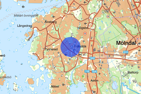Frölunda Torg 22 juni 16:04, Misshandel, Göteborg