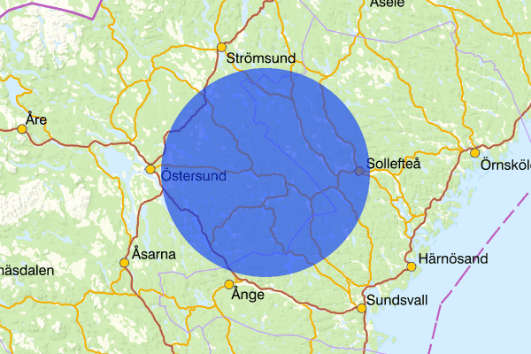 27 juni 08:17, Arbetsplatsolycka, Ragunda