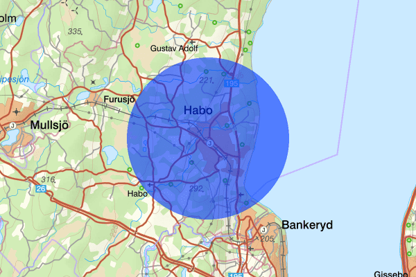 Habo 29 juni 18:12, Arbetsplatsolycka, Håbo