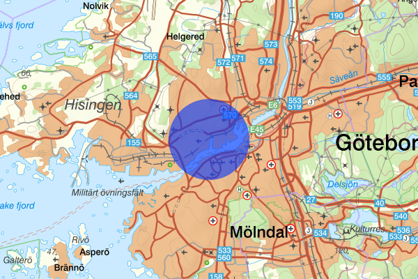 Sannegården 03 juli 10:12, Trafikolycka, Göteborg