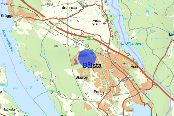 Björnängsvägen 11 juli 11:10, Arbetsplatsolycka, Håbo